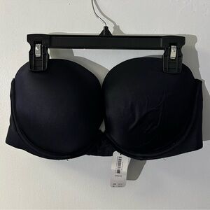 NEW! La SENZA Black Strapless Push-Up Bra